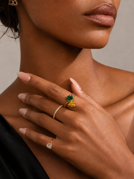 Nara Birthstone Ring