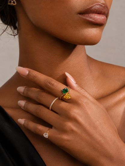 Nara Birthstone Ring