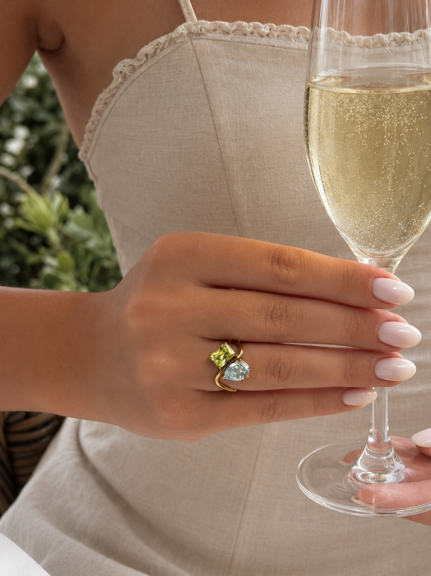 Nara Birthstone Ring
