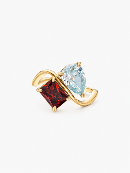 Nara Birthstone Ring